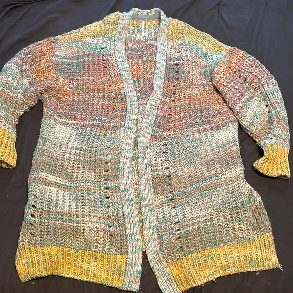 Free People Oversized Cardigan